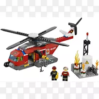 直升机乐高市Bricklink玩具-直升机