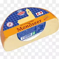 Gruyère奶酪Mondseer在dertrockenmasse-奶酪中加工奶酪Fett
