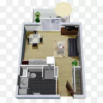平面图房屋正面物业