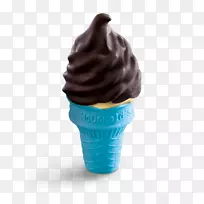 冰淇淋圆锥形圣代麦当劳香草冰淇淋筒-冰淇淋