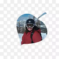 博尔德滑雪和滑雪板头盔实现科罗拉多餐厅的护目镜-离开形状