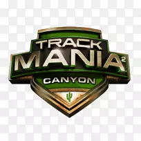 Tackmania 2：峡谷Trackmania 2：山谷徽标标志电子体育-标志Jak狂躁