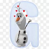 Olaf Elsa Anna冷冻印刷-Elsa