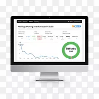 绿色云信息web浏览器服务点-imac模型