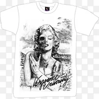 玛丽莲·梦露画了七件t恤-玛丽莲·梦露