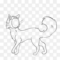 胡须猫/米/02csf线艺术爪子-猫