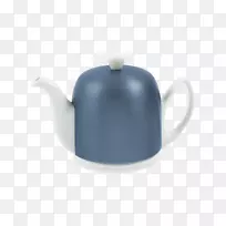茶壶钴蓝陶瓷壶