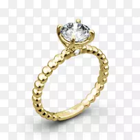 钻石结婚戒指订婚戒指纸牌-钻石