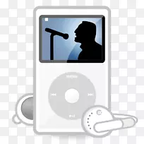 iPodShufoipod触摸ipod Nano ipod经典mp3播放器-耳机