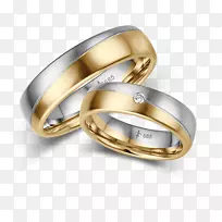 结婚戒指，金吉洛伊&S hne珠宝-戒指