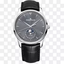 雅格-勒库特大师超薄月亮万年历自动手表-手表