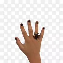 指甲手模型拇指-指甲