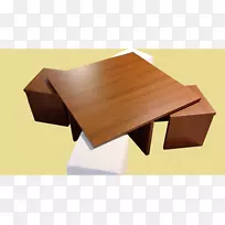 ḗ咖啡桌家具木材染色桌