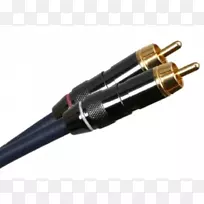 同轴电缆rca连接器电连接器xlr连接器环绕线