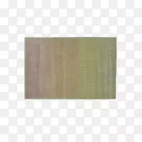 木材染色胶合板长方形垫绿色角