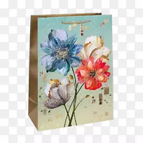 纸制礼品问候语和纸卡分类策略花卉设计.礼品