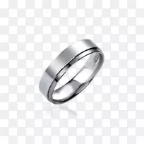 婚戒订婚białe złoto-结婚戒指