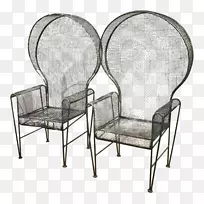 椅子柳条花园家具-椅子
