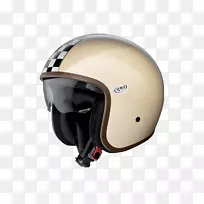 摩托车头盔喷射式头盔复古式摩托车头盔