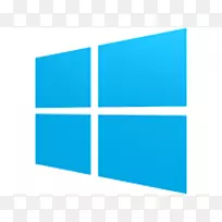 Windows 8微软徽标窗口要点-微软