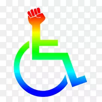 残疾国际存取剪贴画符号.符号