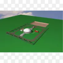 台球游戏绿色长方形角