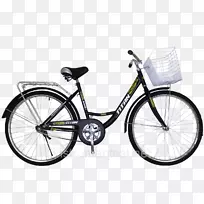 巡洋舰自行车电动自行车单速自行车城市自行车