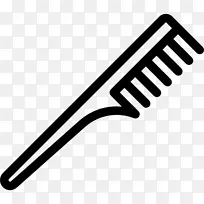 梳子发型师牙刷
