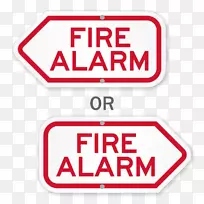 标志火灾报警系统品牌标志安全警报和系统.消防