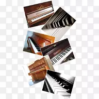 钢琴演奏者钢琴音乐键盘数码钢琴