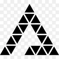 计算机图标彭罗斯三角几何-三角形