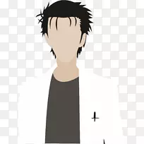Raintarou Okabe Steins；GateKurisu Make极简式桌面壁纸柄；0门