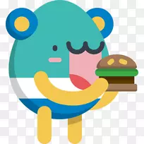 电脑图标吃笑脸剪贴画-笑脸