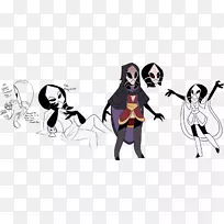 空心骑士绘画剪辑艺术-空心骑士