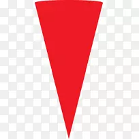 红色三角符号标志剪辑艺术-奖品轮
