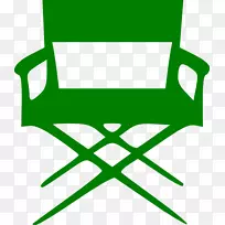 导演椅子，电影导演，桌椅，剪贴画椅