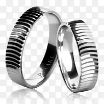 银结婚戒指-银戒指