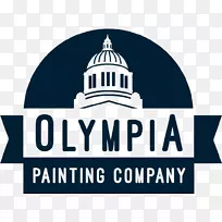奥林匹亚标志组织绘画品牌画