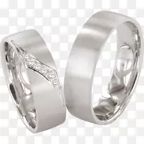 结婚戒指首饰铂金戒指