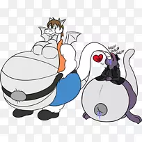 胡须艺术猫食人鱼艺术