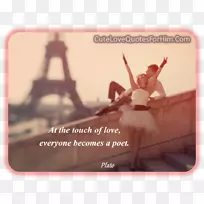 巴黎爱情浪漫情侣-巴黎
