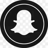 社交媒体电脑图标徽标Snapchat剪贴画社交媒体