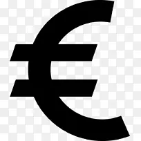 货币符号欧元签署欧盟-欧元
