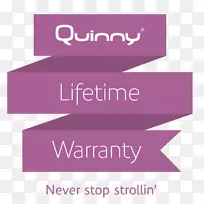 Quinny Mohad商标婴儿运输-保修标志