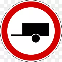 货车交通标志货车警告标志