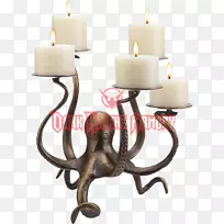 章鱼烛台灯笼-蜡烛