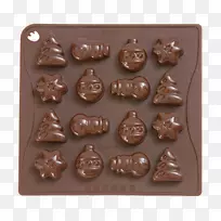 圣诞节硅胶基质巧克力脯氨酸-圣诞节