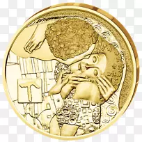 铸造阿黛尔·布洛赫-鲍尔一世奥地利的吻金肖像-硬币