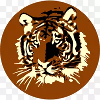 苏门答腊虎猫孟加拉虎夹艺术-猫