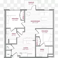 平面图房屋公寓-房屋